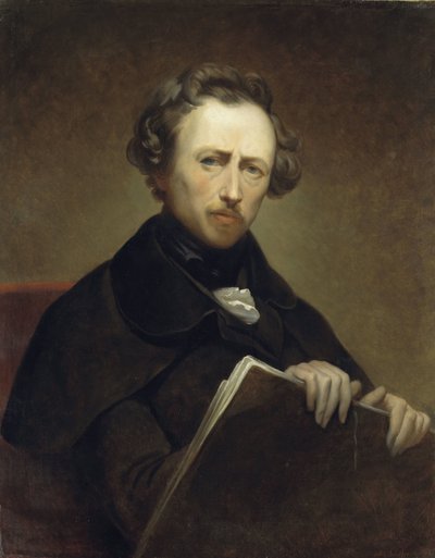 43歳の自画像 作： Ary Scheffer