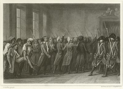 ジロンディストは行進して死んだ 作： Ary Scheffer