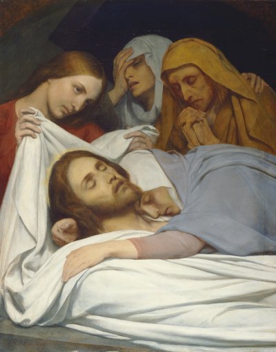 聖堂の聖女たち 作： Ary Scheffer