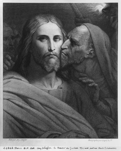 ユダのキス 作： Ary Scheffer