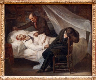 ジェリコーの死 作： Ary Scheffer