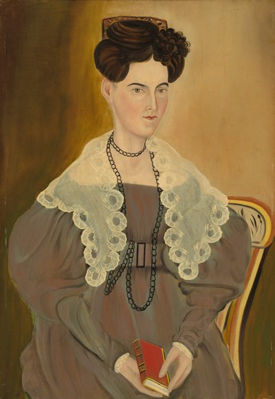 ハンナ・フィッシャー・ステッドマン、1833年。 作： Asahel Powers