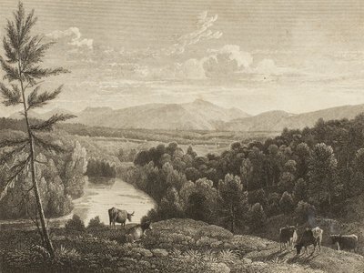 キャッツキル山脈 作： Asher Brown Durand