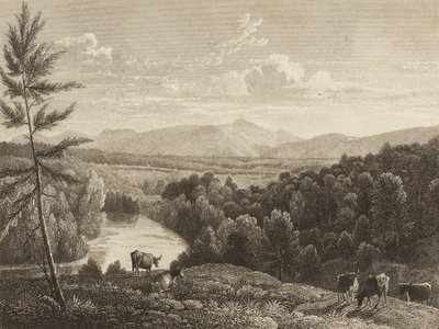 キャッツキル山脈 作： Asher Brown Durand