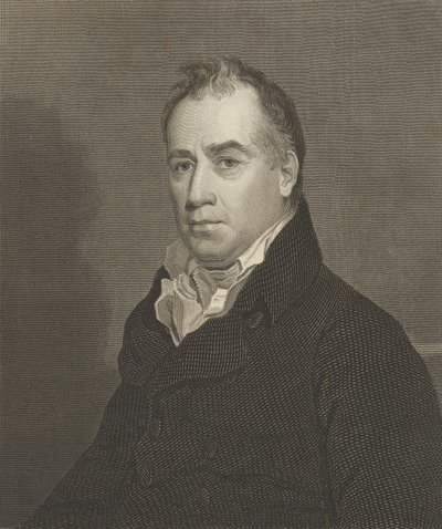 コネチカット州知事オリバー・ウォルコット閣下、1820年。 作： Asher Brown Durand