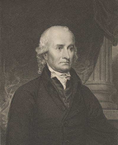 Hugh Williamson, M.D., L.L.D. 1735年から1819年、1821年。 作： Asher Brown Durand