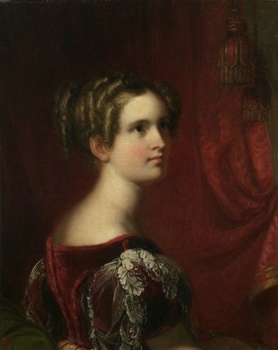 理想の頭：人生からの提案、1836 作： Asher Brown Durand