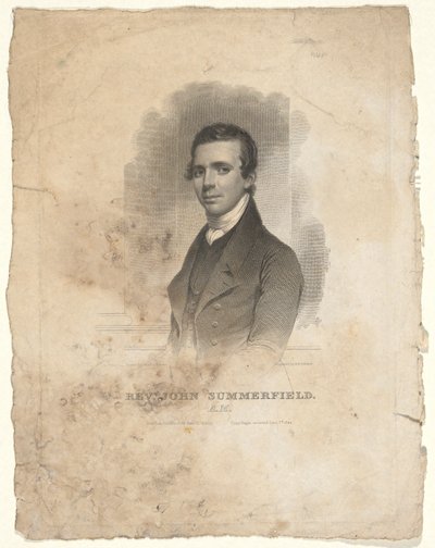 ジョン・サマーフィールド牧師、A.M. 作： Asher Brown Durand
