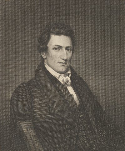 ウィリアム・パットン牧師、1837年以前。 作： Asher Brown Durand