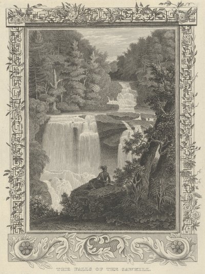 ソーキルの滝、1830年。 作： Asher Brown Durand