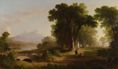 生命の朝、1840 作： Asher Brown Durand