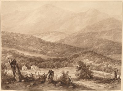 ホワイトマウンテン(?) 作： Asher Brown Durand