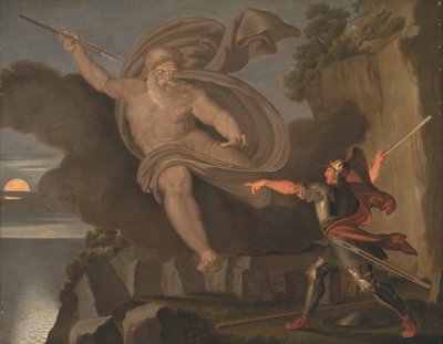 フィンガルとローダの精霊の戦い 作： Asmus Jacob Carstens