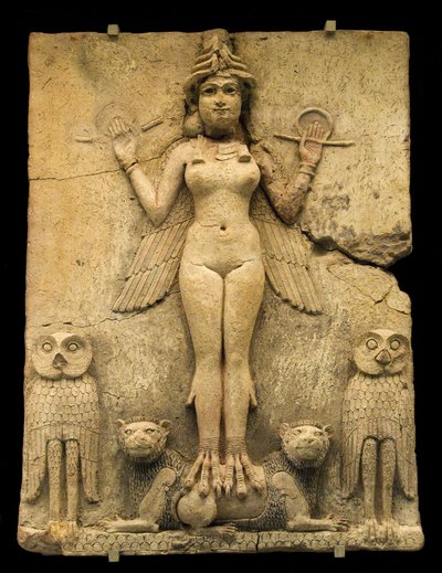 イシュタル、夜の女王、紀元前19世紀 作： Assyrian