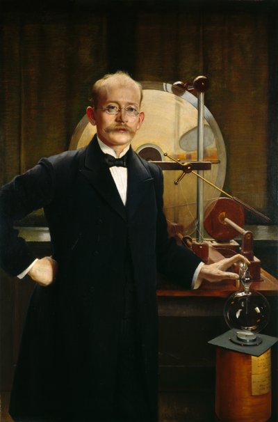 クリスティアン・ビルケラン教授（1867-1917） 作： Asta Nørregaard