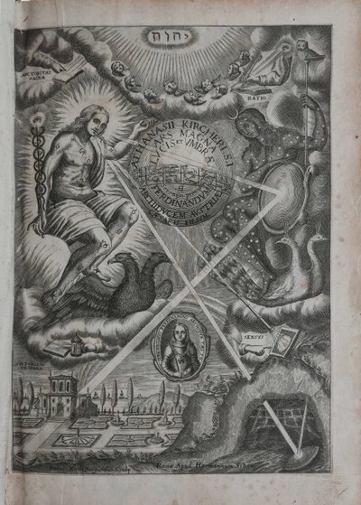 光と陰の素晴らしい芸術、1646。 作： Athanasius Kircher