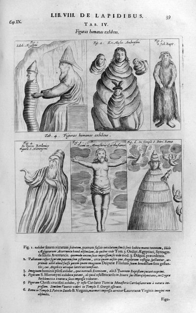 人物、1678 作： Athanasius Kircher