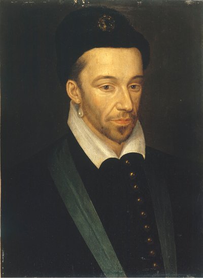 フランス語：フランス王アンリ3世（1551-1589）の肖像 作： フランソワ・ケネルに帰属