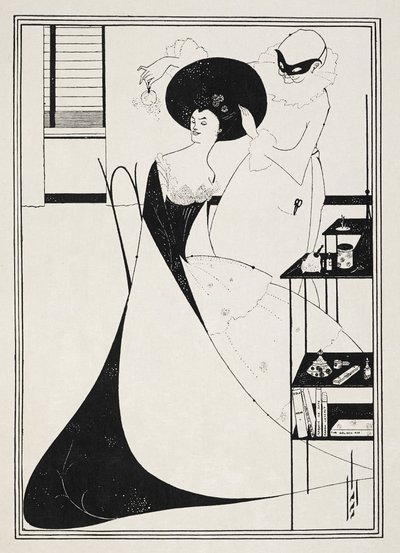 オスカー・ワイルドによる「サロメ」のイラスト 作： Aubrey (after) Beardsley