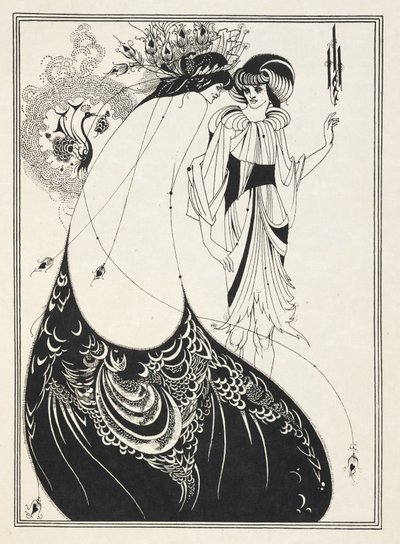 オスカー・ワイルドによる「サロメ」のイラスト 作： Aubrey (after) Beardsley