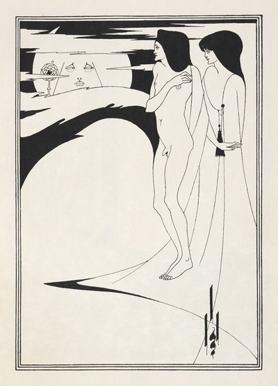 オスカー・ワイルドによる「サロメ」のイラスト 作： Aubrey (after) Beardsley