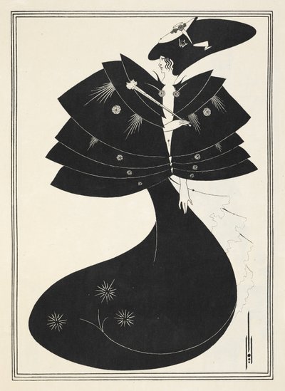 オスカー・ワイルドによる「サロメ」のイラスト 作： Aubrey (after) Beardsley