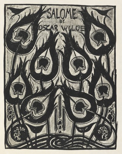 オスカー・ワイルドによる「サロメ」のイラスト 作： Aubrey (after) Beardsley