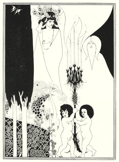 ヘロデの目（エングレービング 作： Aubrey (after) Beardsley