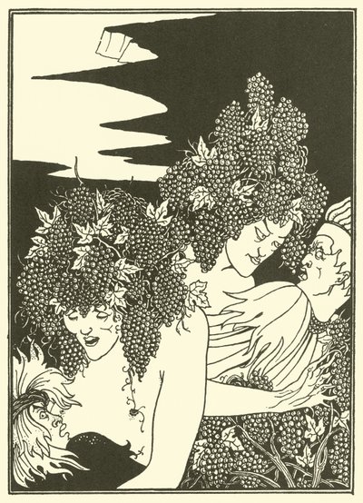 The Snare of Vintage（リトグラフ 作： Aubrey (after) Beardsley
