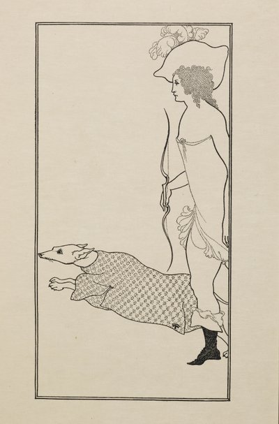 アタランタ、50 の図面の本から 作： Aubrey Beardsley