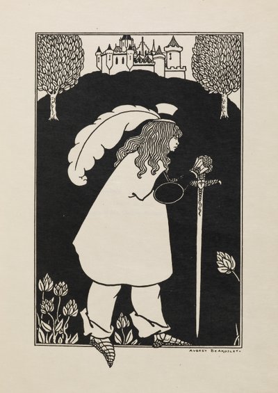 バロン・ヴェルディグリス 作： Aubrey Beardsley