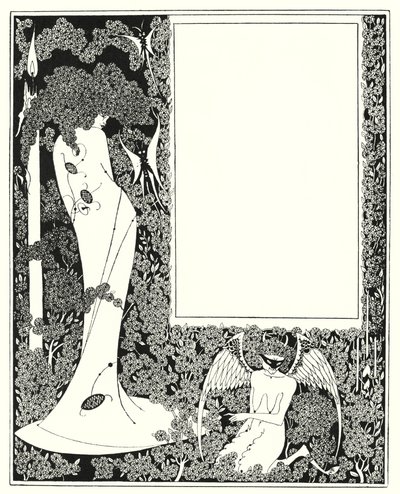 内容ボーダーデザイン 作： Aubrey Beardsley