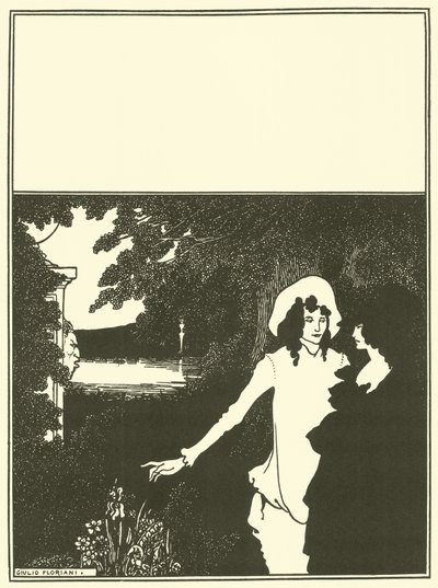 表紙デザイン、サボイ 作： Aubrey Beardsley