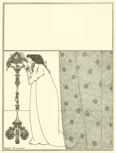 表紙デザイン、サボイ 作： Aubrey Beardsley