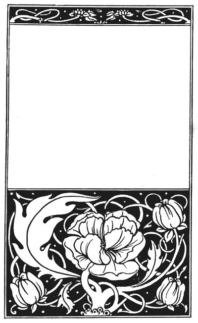 「最初のコーナー、およびその他のストーリー」のカバーのデザイン。 HBマリオットワトソン、1895 作： Aubrey Beardsley