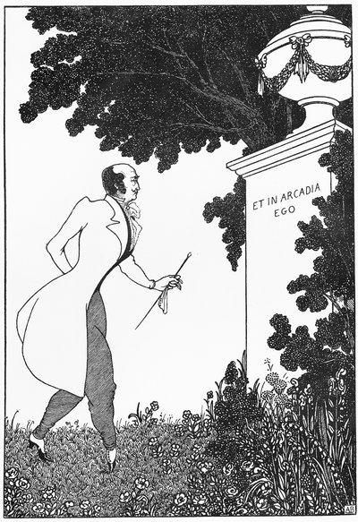 アルカディオ自我のエト、「サボイ」、1896年からのイラスト 作： Aubrey Beardsley