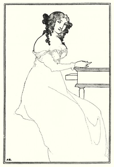 口絵 作： Aubrey Beardsley