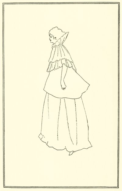 レダム夫人 作： Aubrey Beardsley