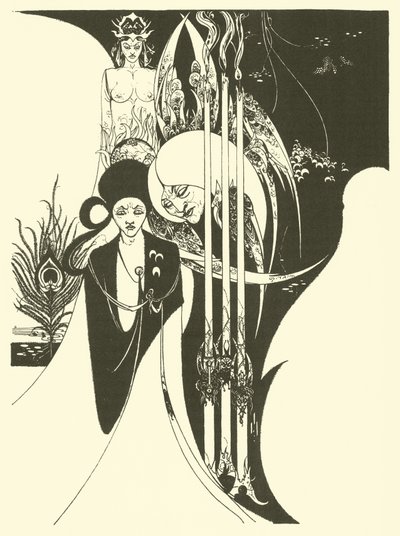 ネオファイトとブラックアートがソムエルによってどのように彼に明らかにされたか 作： Aubrey Beardsley