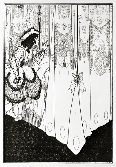 Reves、c.1894 作： Aubrey Beardsley