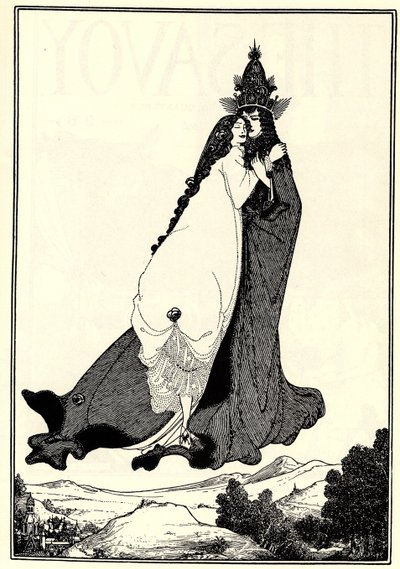 リマのセントローズの昇天 作： Aubrey Beardsley
