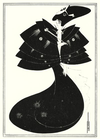 ブラックケープ 作： Aubrey Beardsley