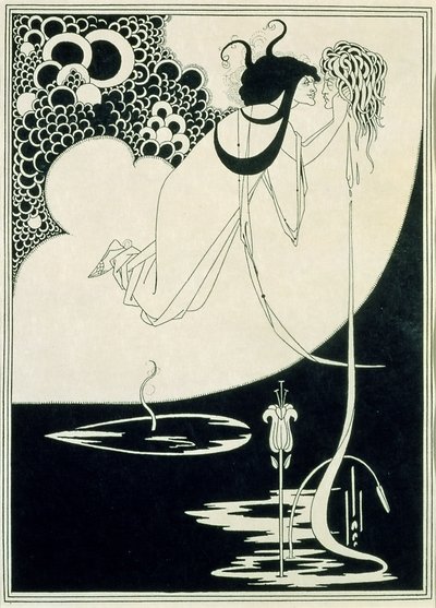 クライマックス、オスカー・ワイルド作「サロメ」の挿絵 作： Aubrey Beardsley