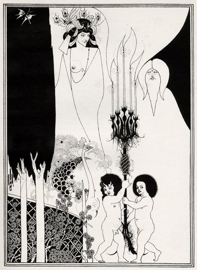 ヘロデの目 作： Aubrey Beardsley