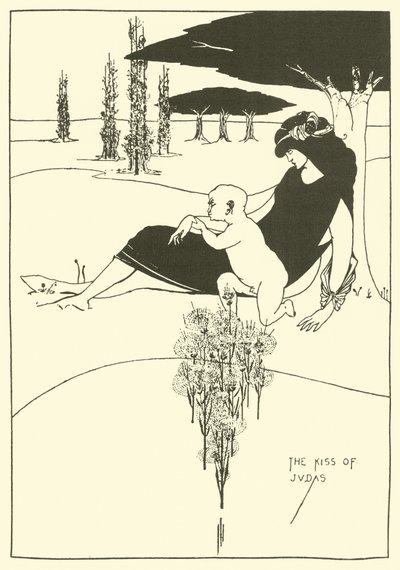 ユダのキス 作： Aubrey Beardsley