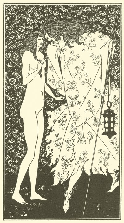 ミステリアスローズガーデン 作： Aubrey Beardsley