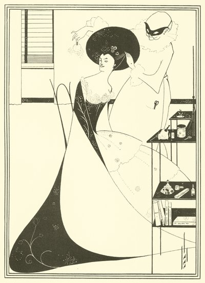 サロメのトイレ 作： Aubrey Beardsley