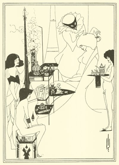 サロメのトイレ 作： Aubrey Beardsley