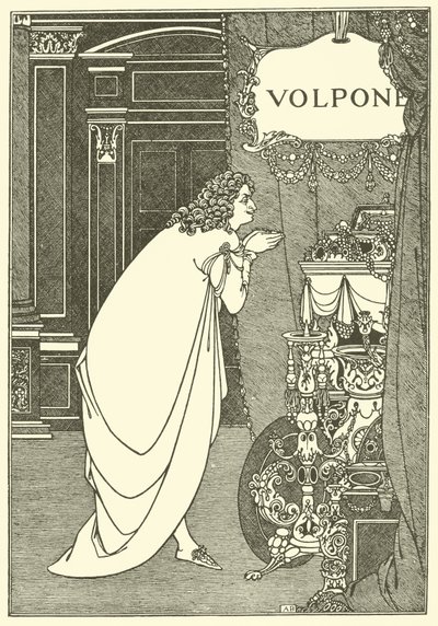 ボルポーネ 作： Aubrey Beardsley