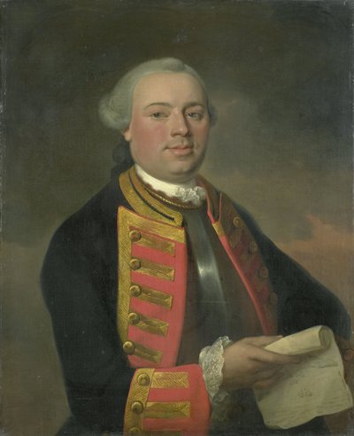 Johan Arnold Zoutman (1724-93)、中将 作： August Christian Hauck